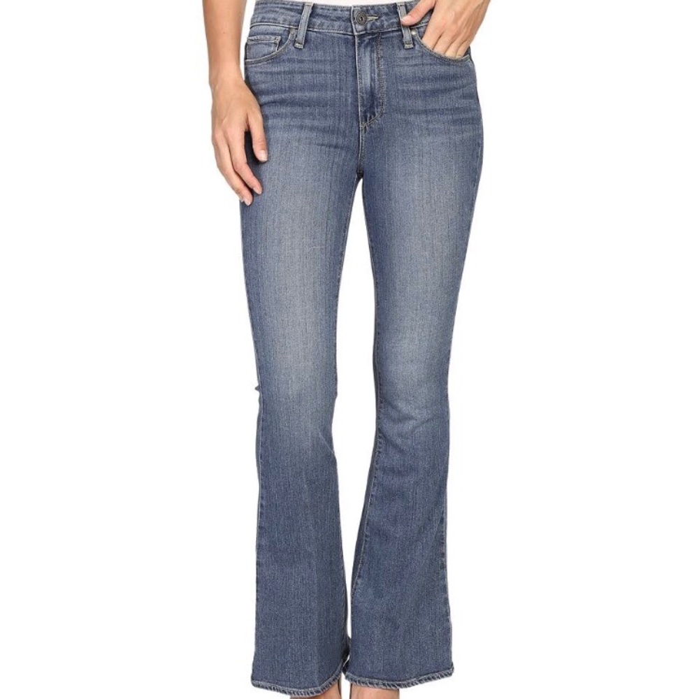 Paige High Rise Bell Canyon Flare Jeans 31